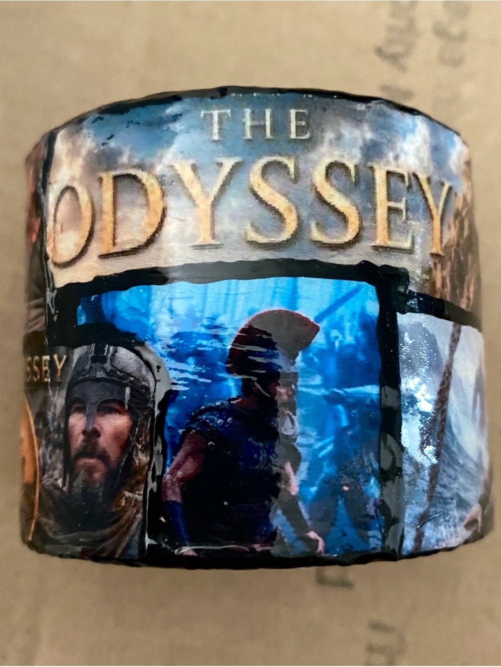 The Odyssey Themed Cuff Bracelet - Blue